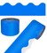 Carson Dellosa 65Ft of Blue Bulletin Board Borders, 1 Roll of Scalloped Trim for Rolling Whiteboard, Cork and Posterboard, Patriotic Decorations, Party, and Classroom Decor